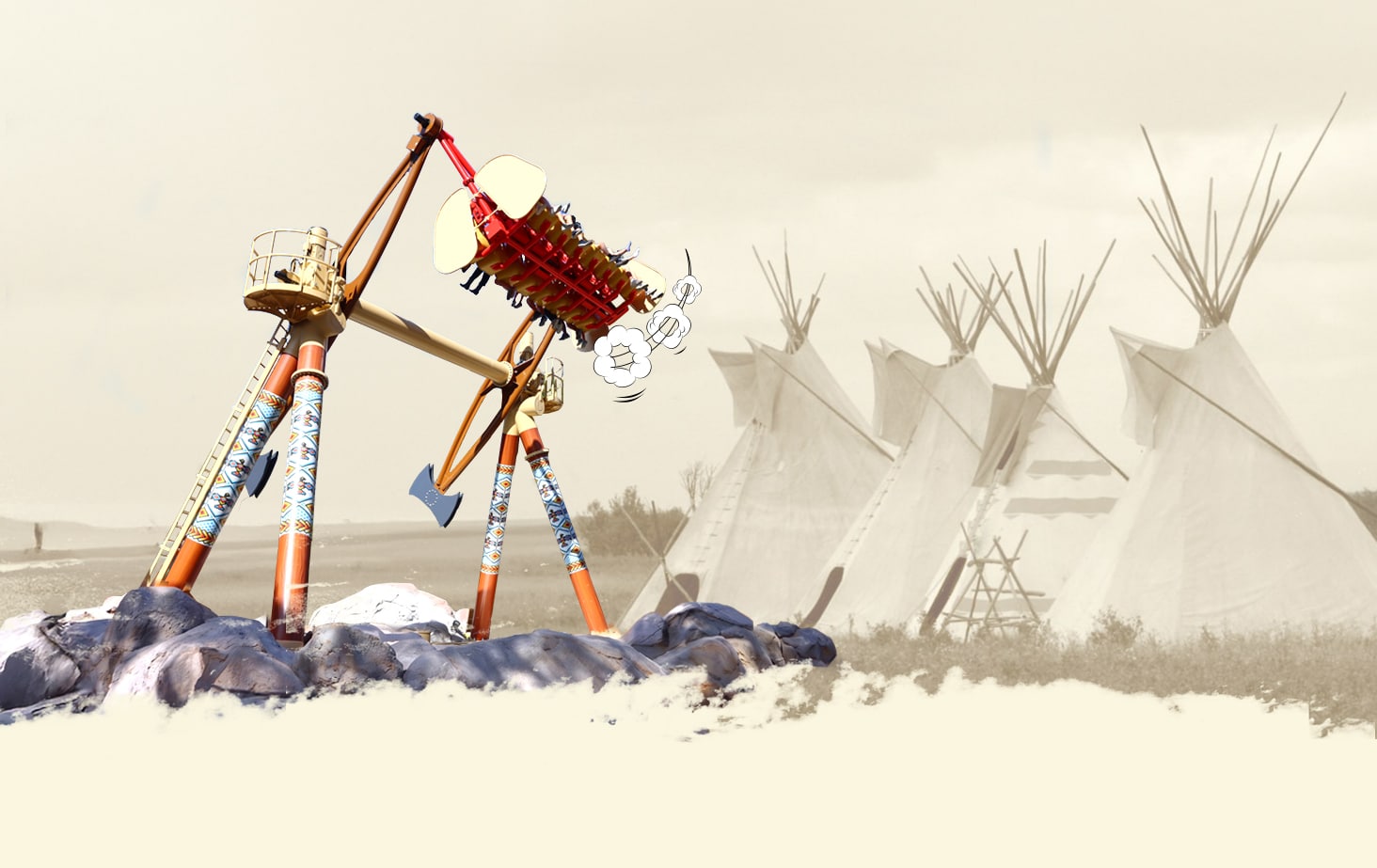 Tomahawk - Attraction - Ok Corral