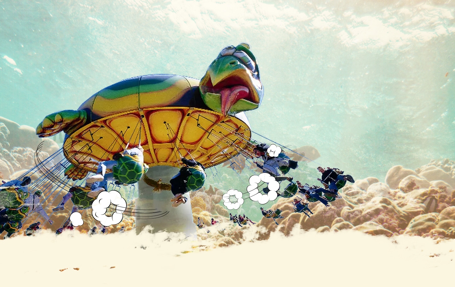 OK CORRAL, le parc d’attractions dans le Sud de la France, offre une expérience immersive avec des manèges pour toute la famille comme le grand huit en forme de tortue, parfait pour les enfants et les amateurs de sensations fortes. 

Dans l'ambiance Far West d'OK CORRAL, les visiteurs peuvent profiter d'attractions pour enfants, dont cette magnifique attraction aquatique, idéale pour une journée en famille sous le soleil de Provence. 

OK CORRAL, un parc à