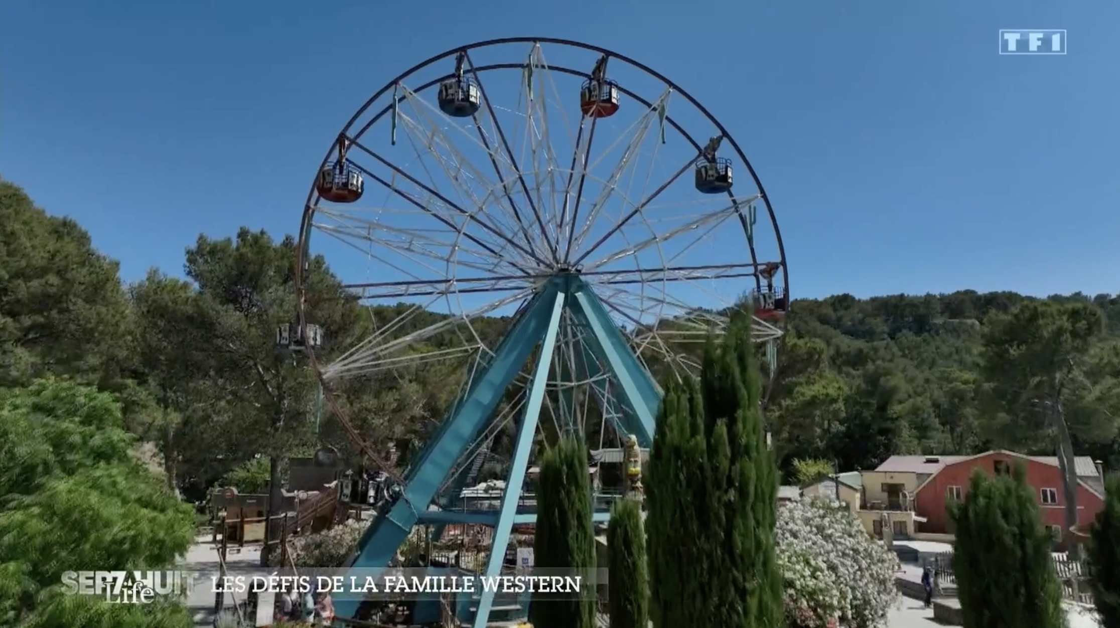 Nous sommes passés dans Sept à Huit sur TF1. OK Corral est le parc d'attraction des Bouches-du-Rhône situé à Cuges-les-Pin dans le sud de la France.