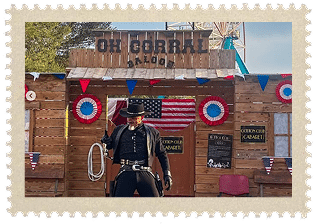 OK CORRAL, un parc d’attractions dans le Sud de la France, propose des spectacles western captivants avec des cow-boys en action, créant une ambiance immersive et festive pour toute la famille. Les enfants peuvent profiter de cette expérience unique dans un décor Far West authentique.

OK CORRAL, le parc à thème familial idéal, offre des animations en plein air avec des spectacles de cow-boys, garantissant des moments de divertissement en Provence pour petits et grands. L’atmos