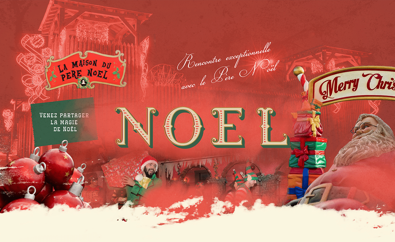 OK CORRAL, le parc d’attractions dans le Sud de la France, offre une ambiance festive avec sa Maison du Père Noël décorée de magnifiques ornements. Les familles peuvent y vivre la magie de Noël au cœur d'un décor immersif.

OK CORRAL, parc à thème familial, propose des spectacles western captivants où petits et grands peuvent rencontrer le Père Noël dans une ambiance chaleureuse et conviviale, idéale pour une journée en famille.

OK CORRAL, le parc western unique, invite