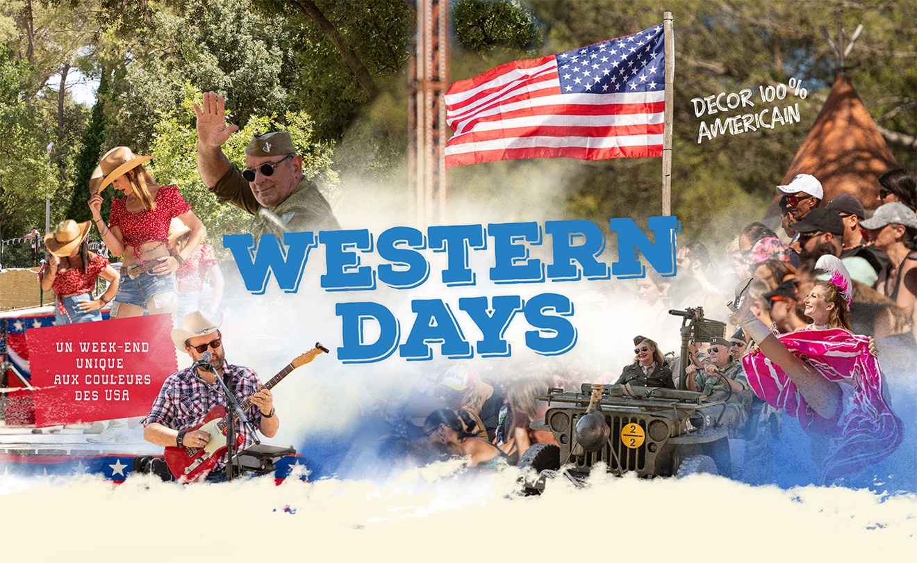 OK CORRAL offre une expérience immersive lors des Western Days, un événement festif dans ce parc d’attractions dans le Sud de la France. Les familles peuvent profiter de spectacles western captivants, avec des cow-boys en action, dans une ambiance conviviale et authentique.

À OK CORRAL, les animations en plein air, comme des concerts et des performances, ravissent petits et grands, faisant de ce parc à thème familial une destination idéale pour une journée en famille. Les décors immers